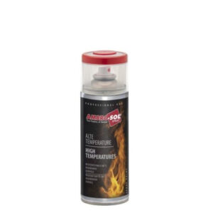 AMBRO-SOL SPRAY ESMALTE ALTA TEMPERATURA PRETO 400ml