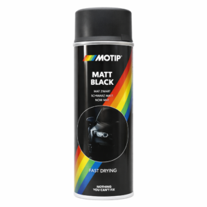 SPRAY MOTIP ACRILICO  PRETO MATE  500ML  RAL 9005