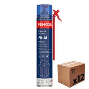 ESPUMA POLIURETANO  PENOSIL  PU-46M 12 UNIDADES