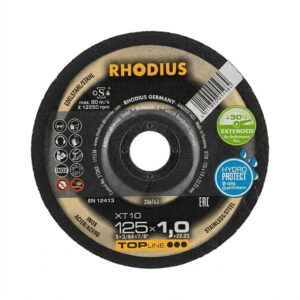 DISCO CORTE  INOX 125X1  RHODIUS TOP LINE  XT10